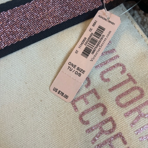 Victoria’s Secret Canvas Tote NWT - Picture 6 of 9